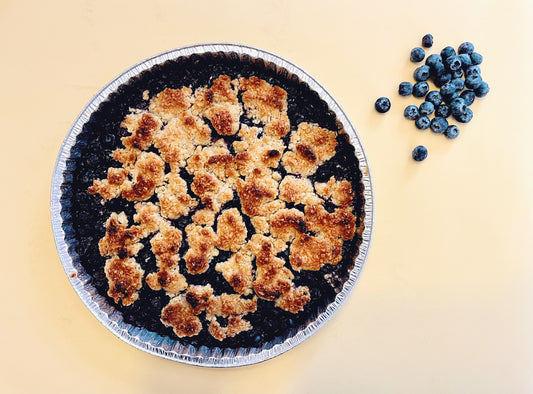 Pastel de arándanos sueco | Blåbärspaj