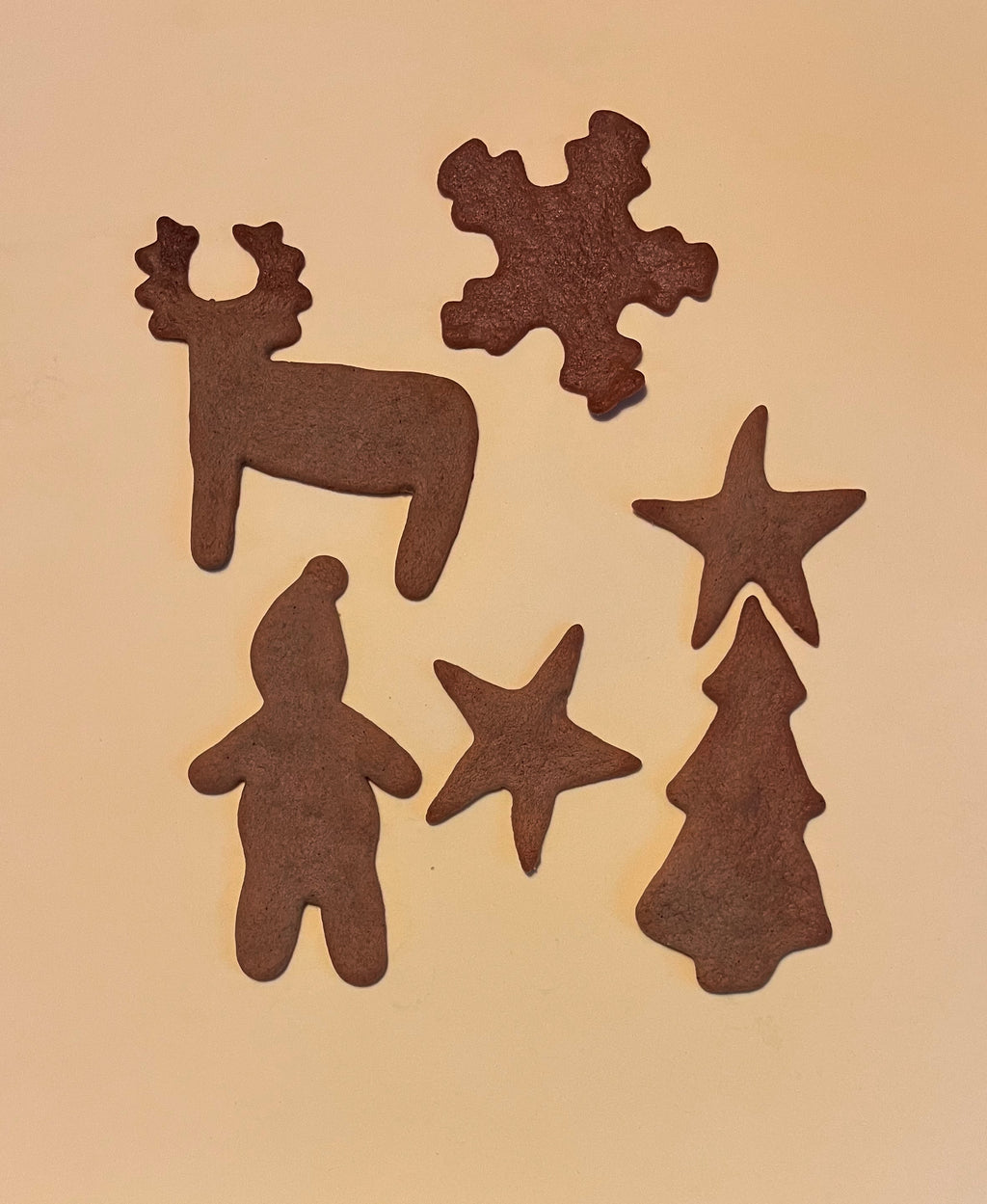 Caja de 50 Pepparkakor Artesanales - Galletas Suecas de Jengibre y Especias