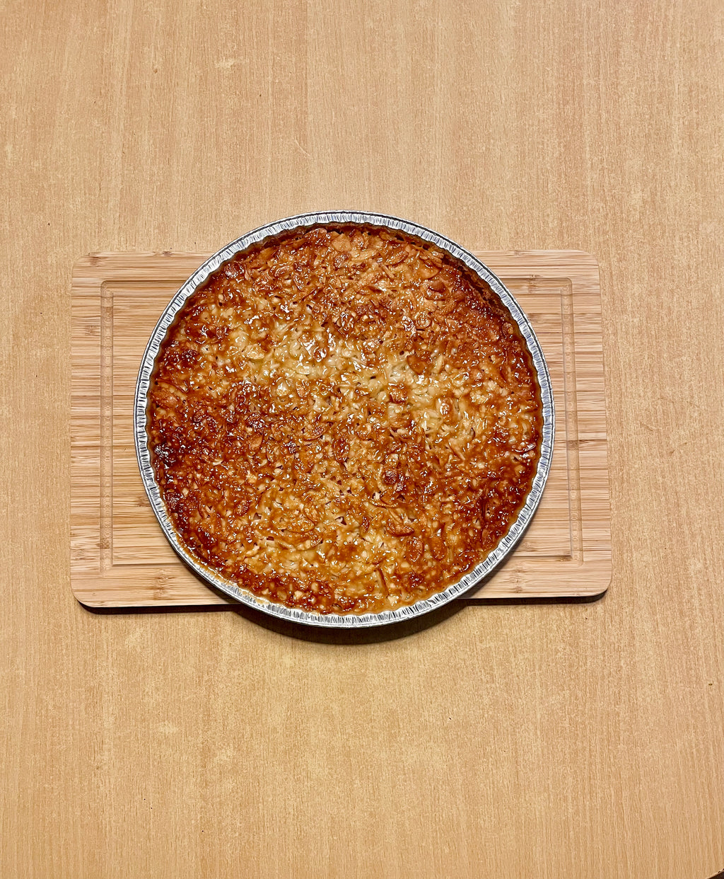 Bizcocho de almendras caramelizadas