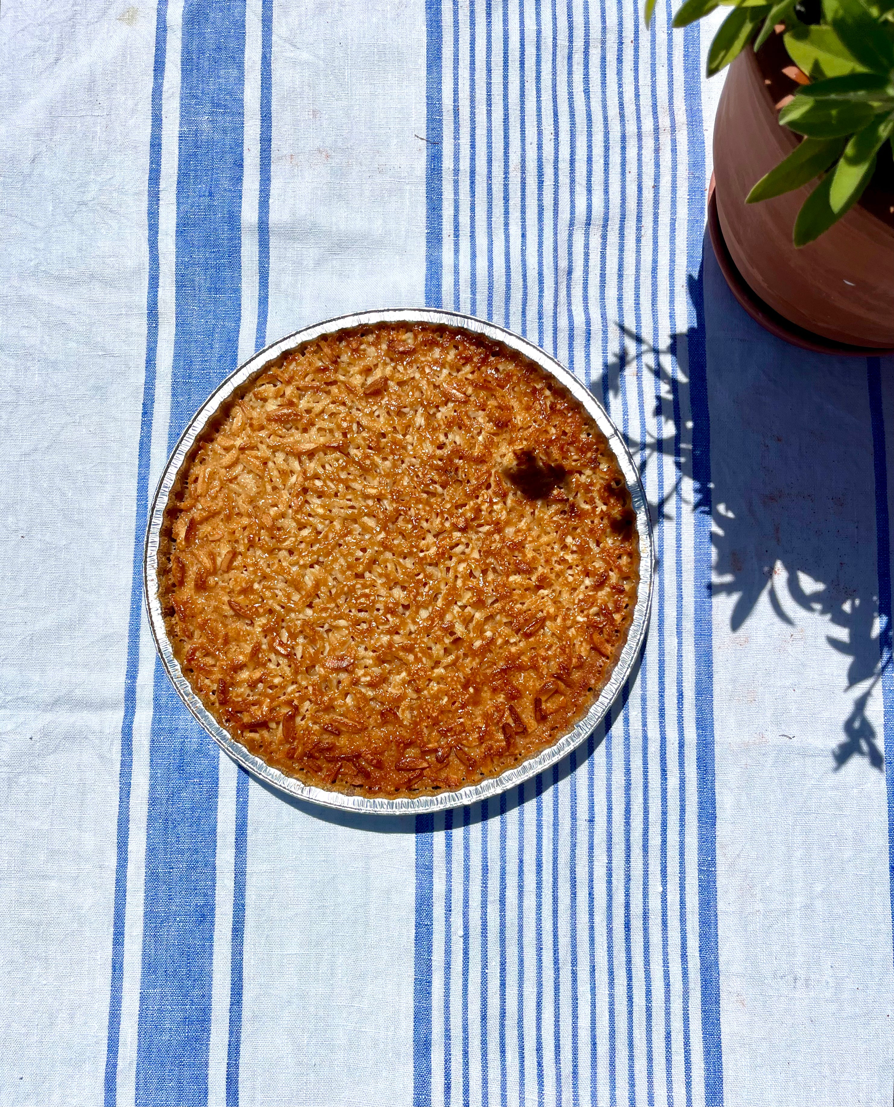 Toscakaka sueca Madrid - Bizcocho almendra cobertura caramelizada Nordique