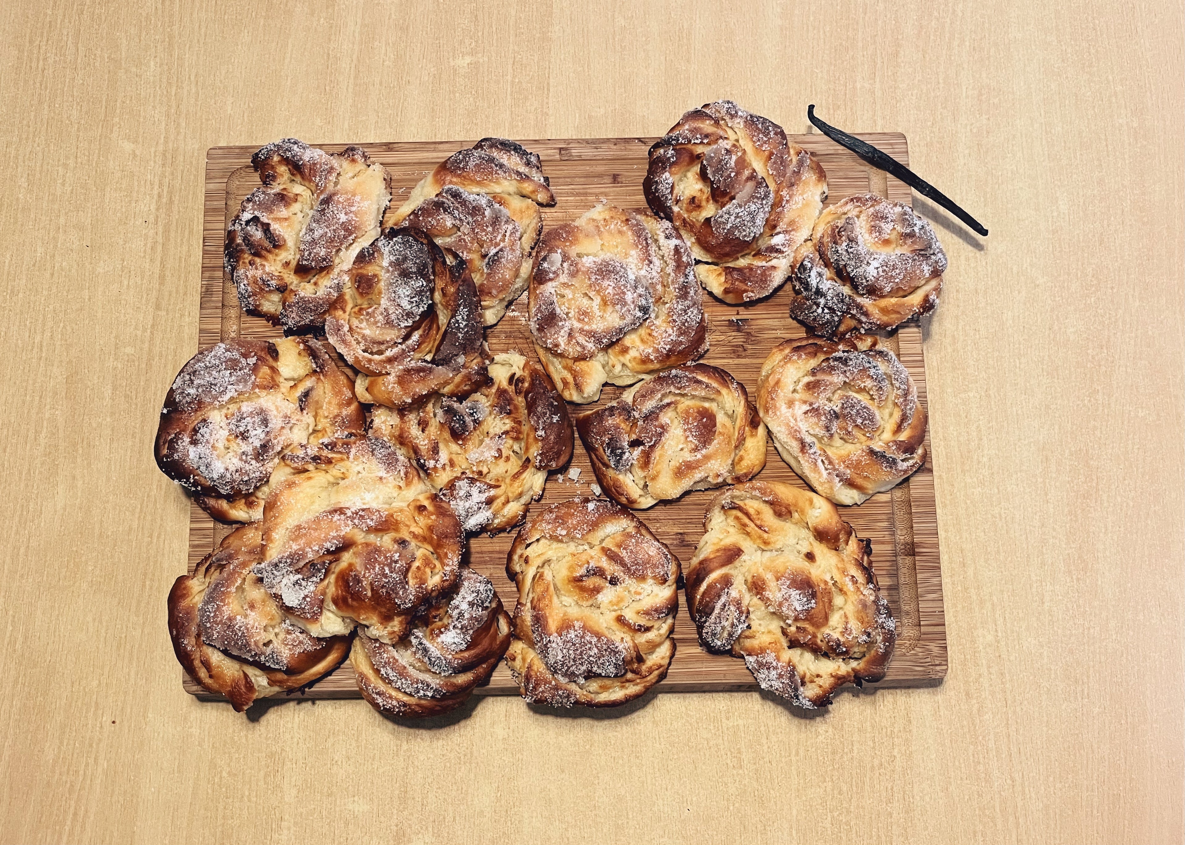 Vaniljbullar vainilla suecos - Repostería nórdica tradicional Madrid Nordique